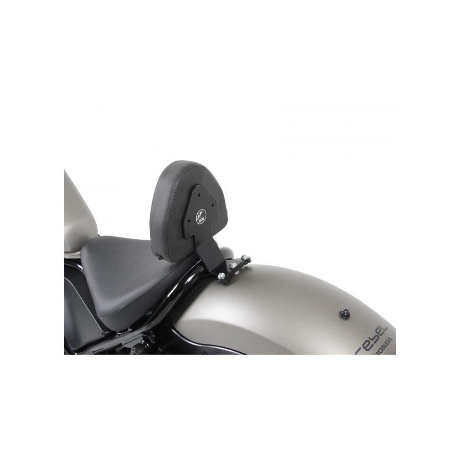 ヘプコ&ベッカー バックレスト ブラック レブル250 REBEL250 レブル500