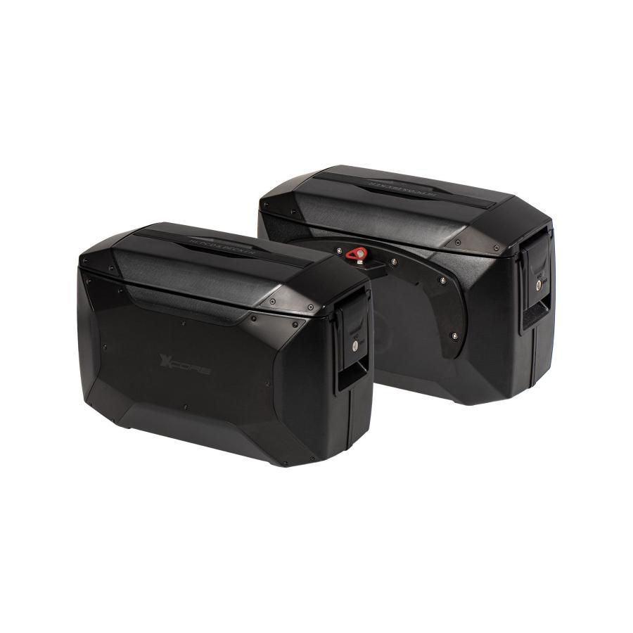 ヘプコ&ベッカー サイドケース Xコア C-Bowサイドキャリア用 左右セット ブラック 610295 00 01 | ヘプコ＆ベッカー