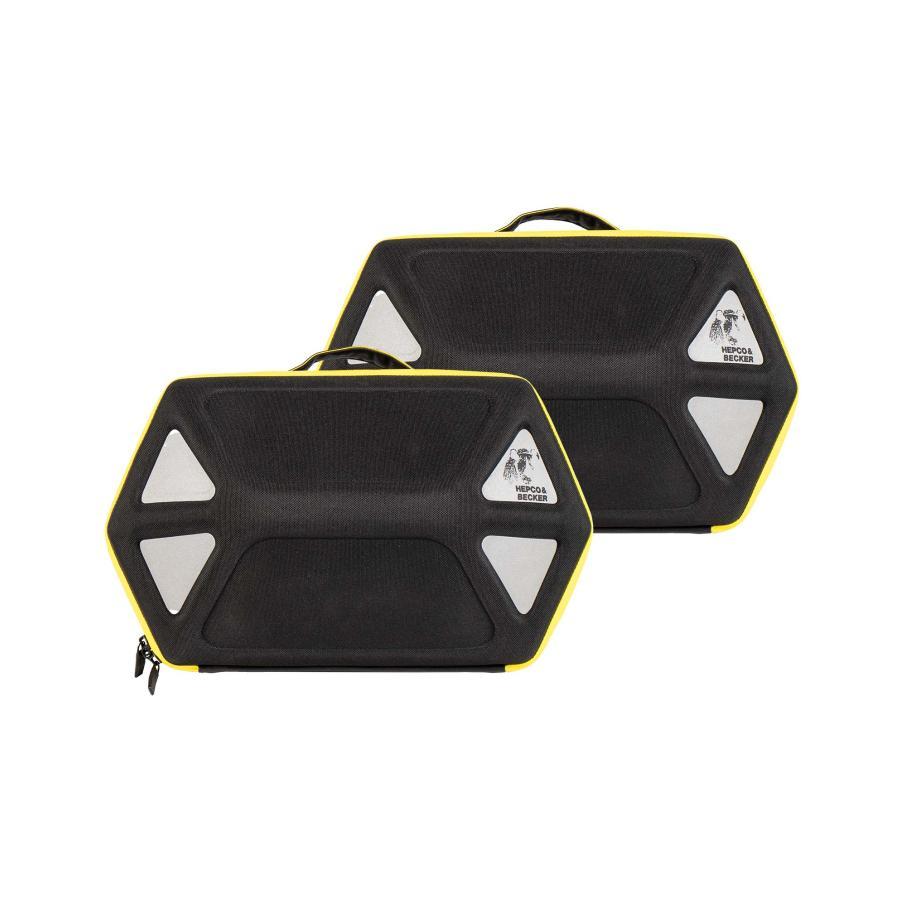 ヘプコアンドベッカー　サイドバッグ ロイスタースピード C-Bowサイドキャリア用 左右セット イエロージップ　640624-0007 ヘプコ＆ベッカー（HEPCO&BECKER） ヘプコアンドベッカー サイドバッグ
