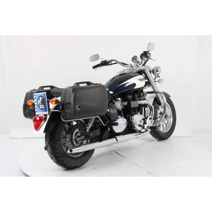 ヘプコ&ベッカー サイドキャリア クローム Bonneville Amerika/Speedmaster 6507537 00 02｜plotonlinestore｜04