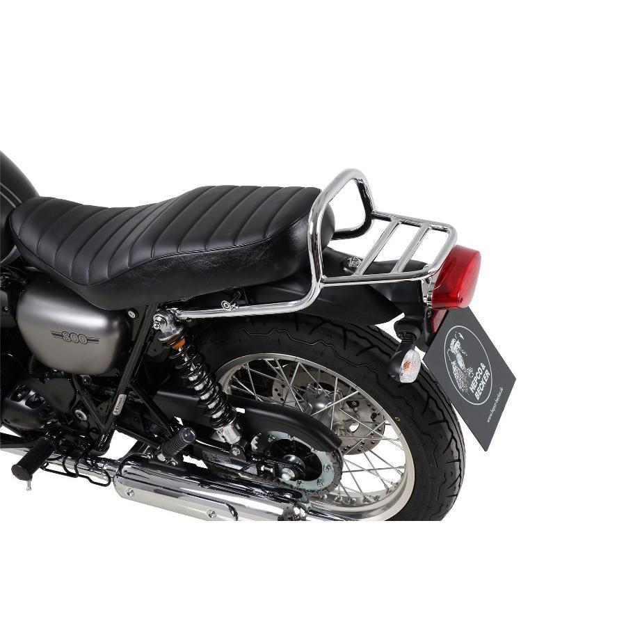ヘプコ＆ベッカー（HEPCO&BECKER） リアキャリア クローム W800 STREET