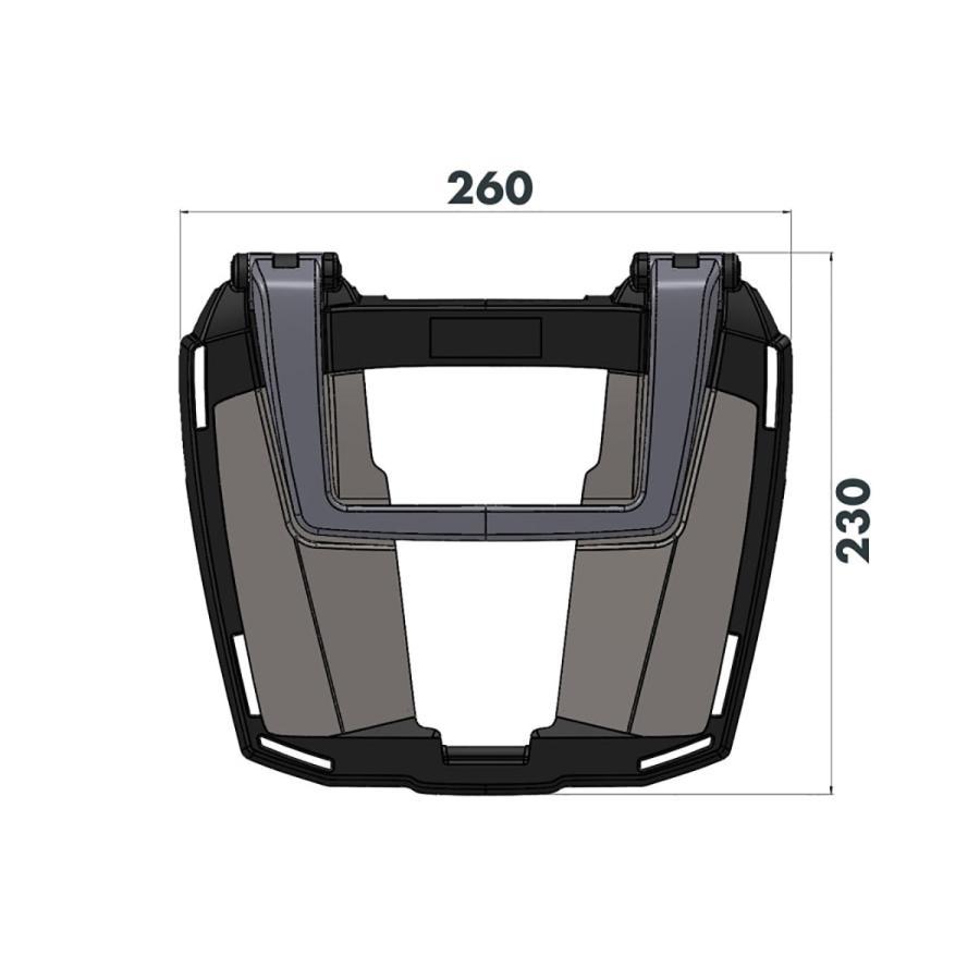 ヘプコアンドベッカー トップケースキャリア イージーラック ブラック R1200GS 13-18/R1250GS 18-23 661665 01 01の画像