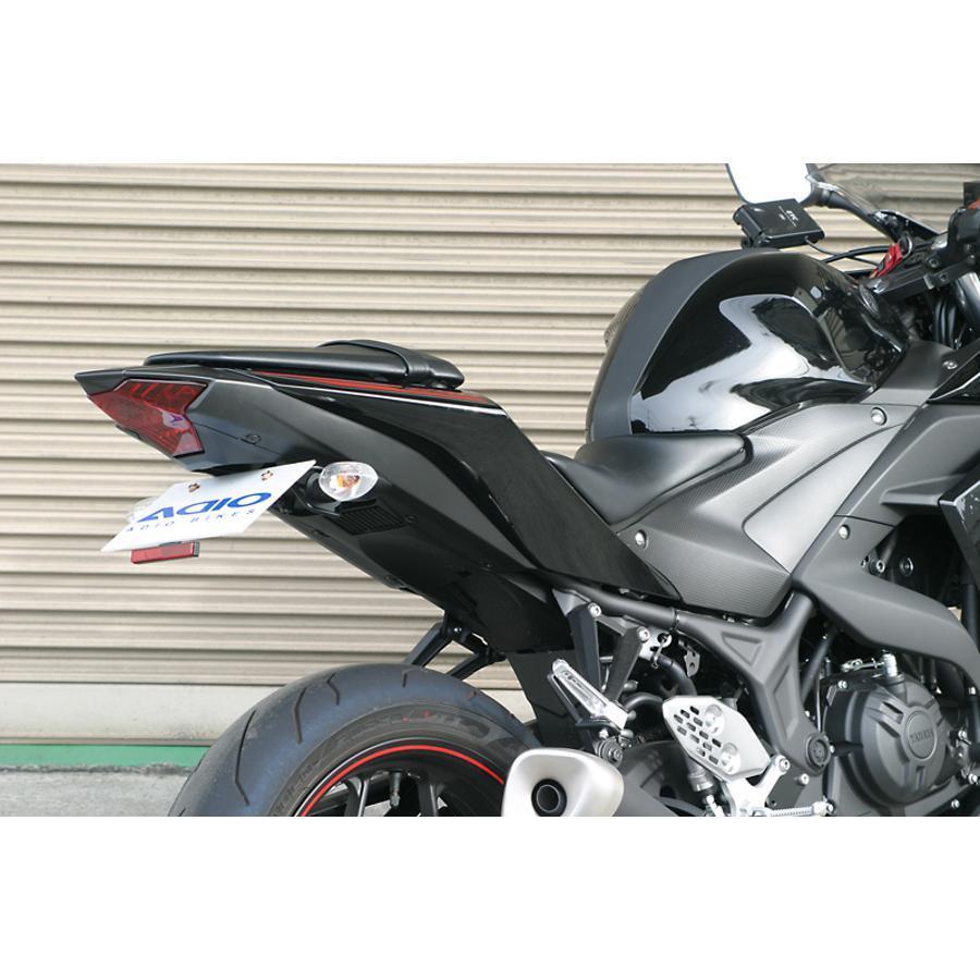 アディオ フェンダーレスキット スリムリフレクター付 YZF-R25