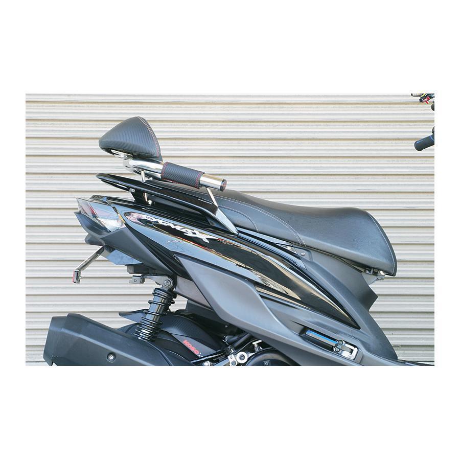 アディオ（ADIO） バックレスト＆タンデムバー シグナスX : バイク&車