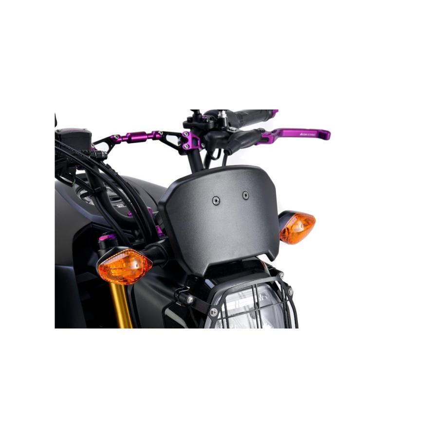 m*7様 HONDA メーターバイザー　美品 H2C（エイチツーシー） メーターバイザー GROM グロム APK26PL64100ZA