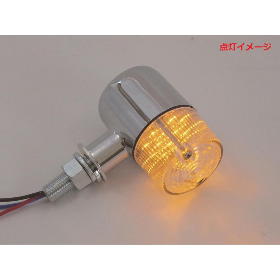 POSH Faith クラシカル71ウインカー メッキ/オレンジ Z900RS POSH Faith (ポッシュフェイス) LED クラシカル 71タイプウインカー