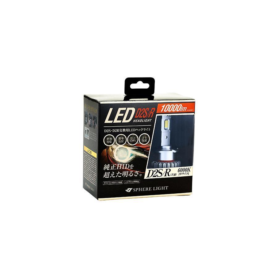 SPHERE LIGHT（スフィアライト） 純正HID用LEDヘッドライト D2S/R