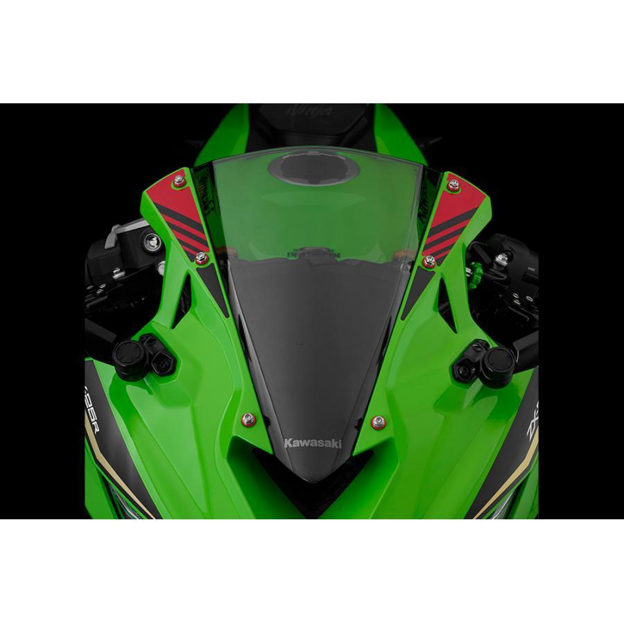 BIKERS (バイカーズ) スクリーン用ステンボルトセット ZX-25R レッド｜plotonlinestore｜04