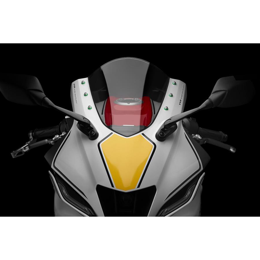 BIKERS（バイカーズ） スクリーン用 ステンレスボルト 6個 グリーン