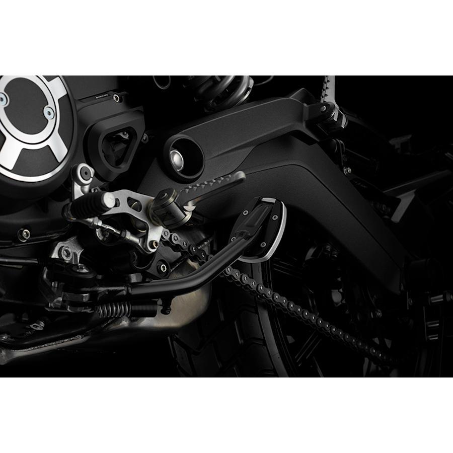 BIKERS(バイカーズ) サイドスタンドフラットフット サイドスタンド 拡張 プレート ブラック ドゥカティ ドカティ Ducaチタン Scrambler｜plotonlinestore｜02