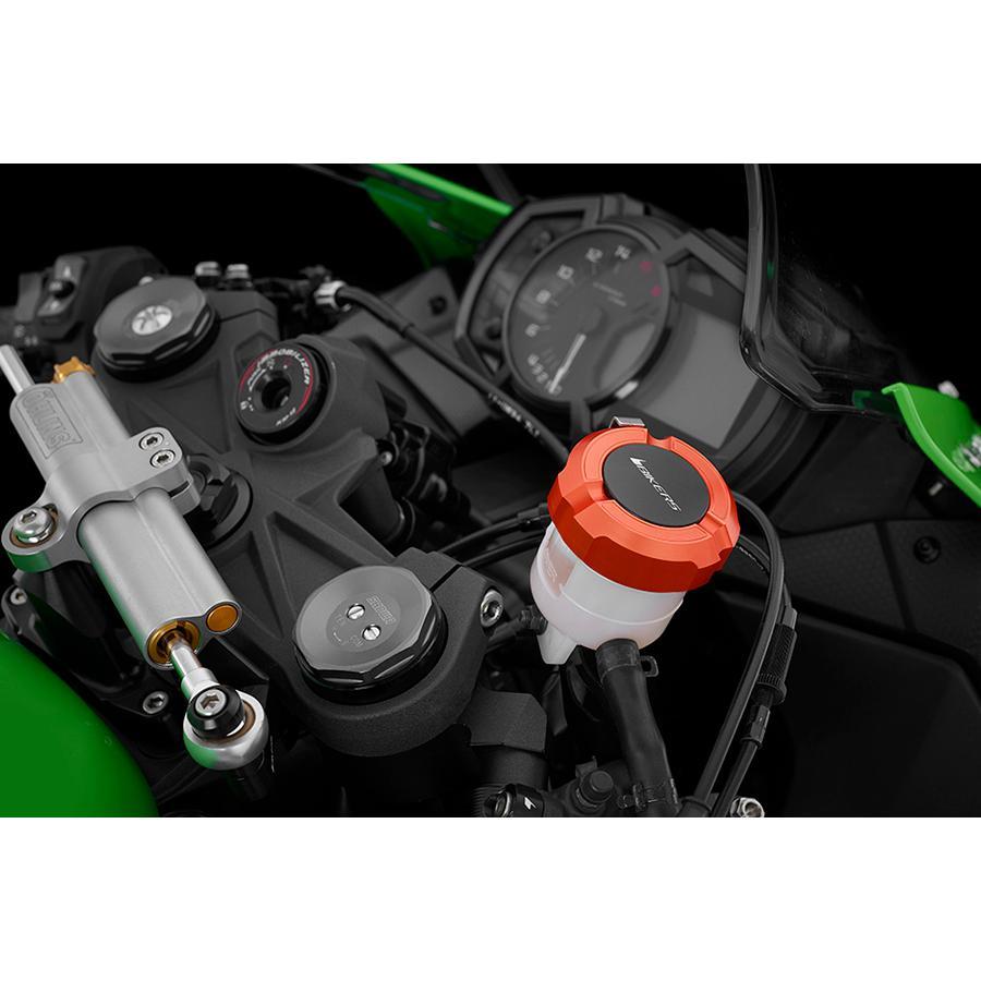 BIKERS（バイカーズ） マスターシリンダーキャップ ZX-6R オレンジ