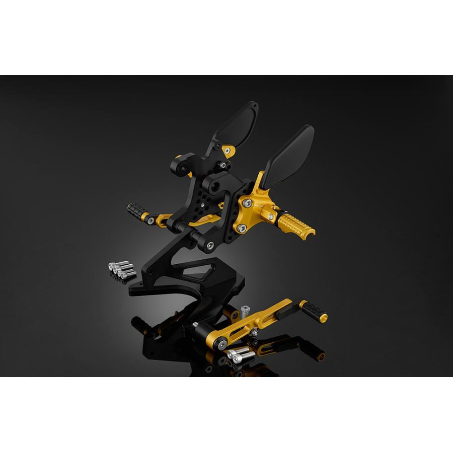 BIKERS バイカーズ Rear Set カラー：Light Gold バックステップ