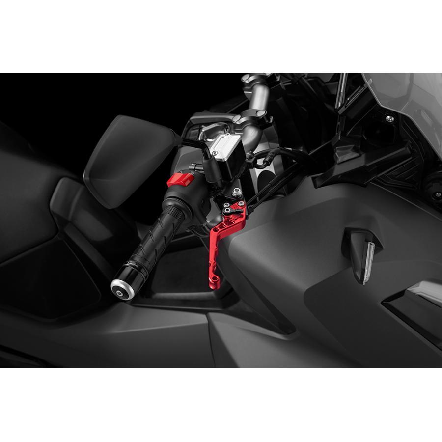BIKERS（バイカーズ） フロントブレーキレバー カーブタイプ レッド