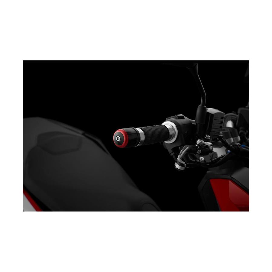 BIKERS（バイカーズ） セパハン用バーエンド レッド ADV150 H0712-RED