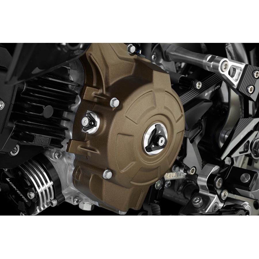 BIKERS（バイカーズ） エンジンプラグ 2ケ ブラック Z125 PRO/KSR PRO