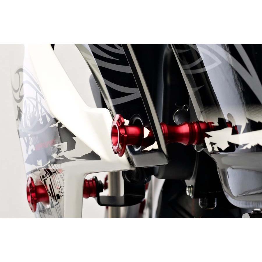 BIKERS（バイカーズ） シュラウドワイドオフセットキット レッド KSR