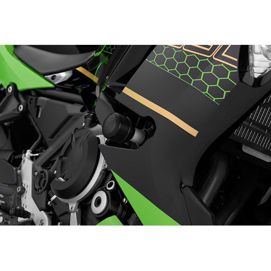 BIKERS (バイカーズ) ボディプロテクター 左右 ニンジャ Ninja650 ブラック_1