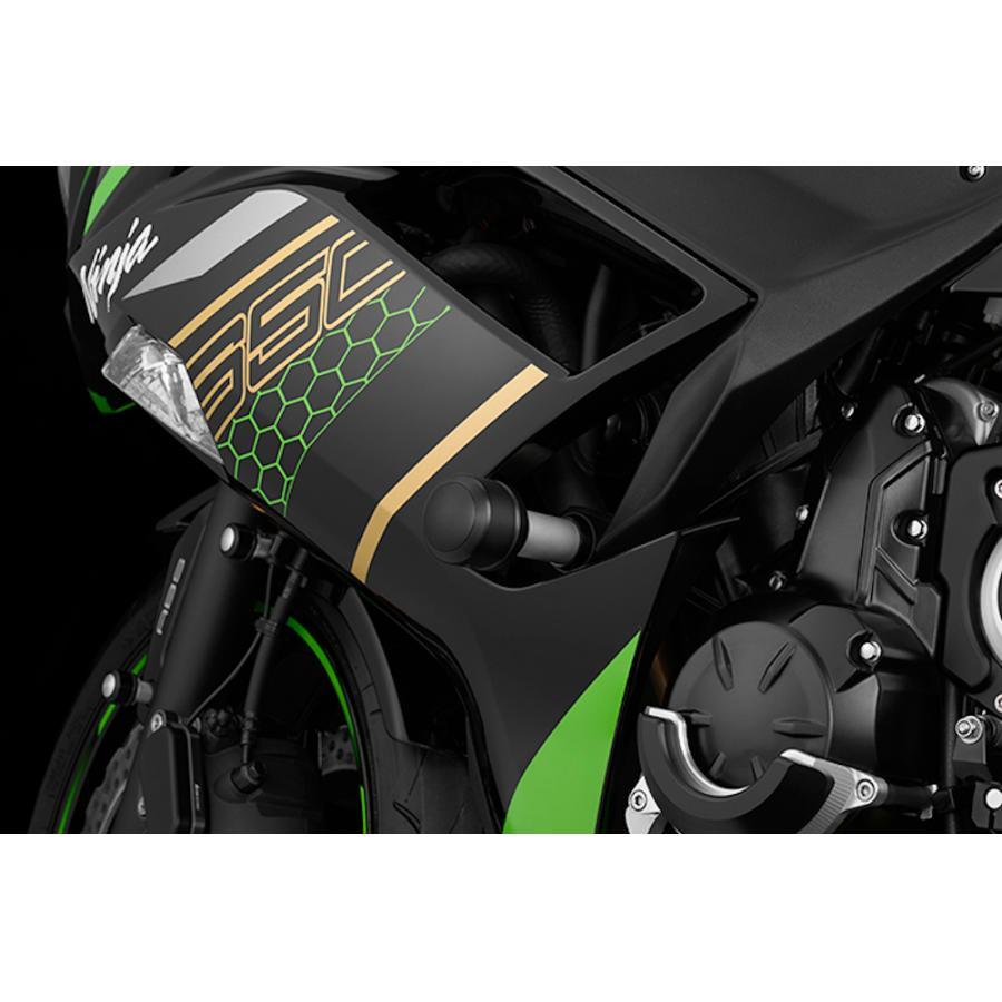 BIKERS (バイカーズ) ボディプロテクター 左右 ニンジャ Ninja650 ブラック_2