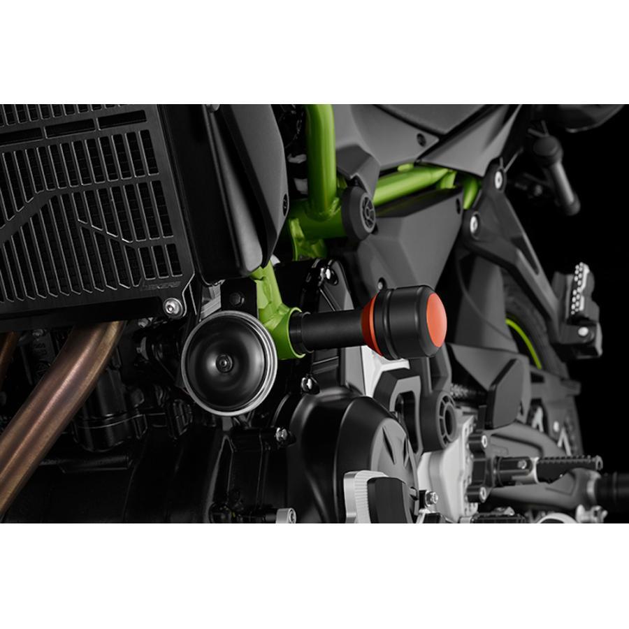 BIKERS (バイカーズ) ボディプロテクター 左右 ニンジャ Ninja650 オレンジ_4