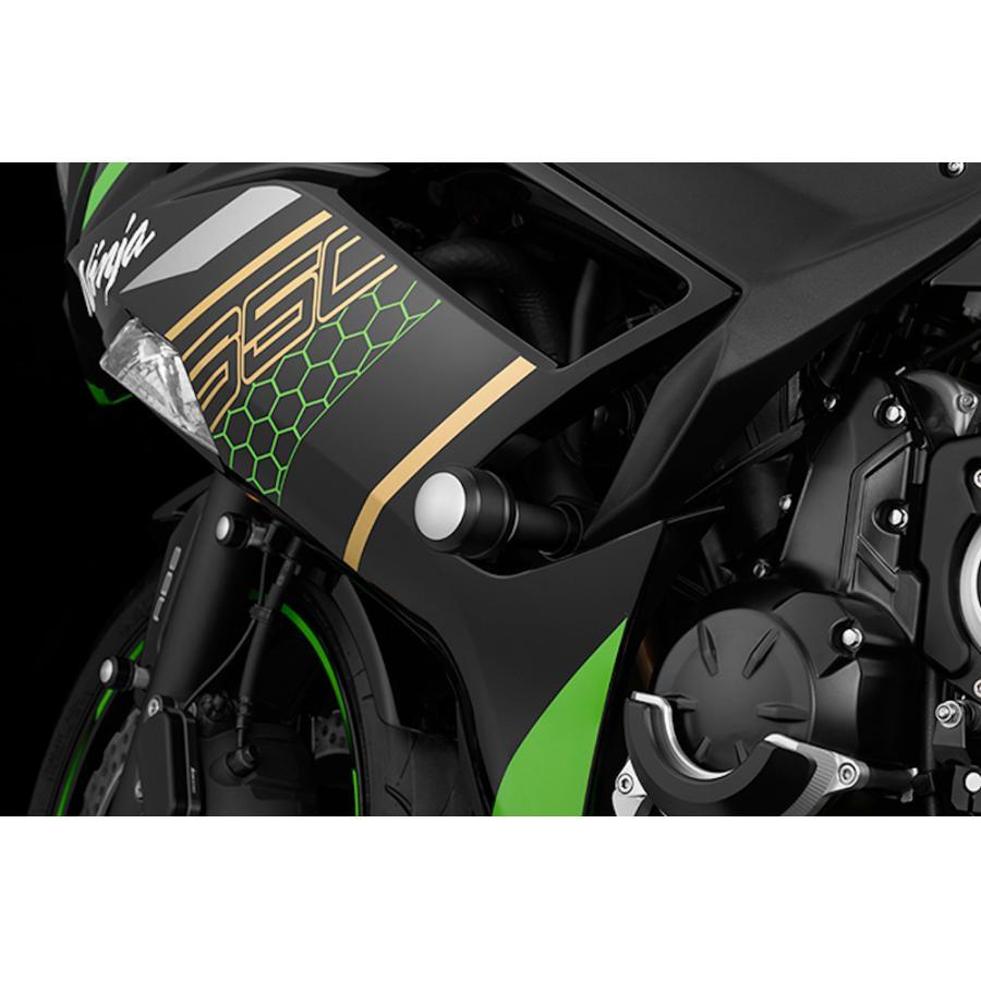 BIKERS (バイカーズ) ボディプロテクター 左右 ニンジャ Ninja650 シルバー_2
