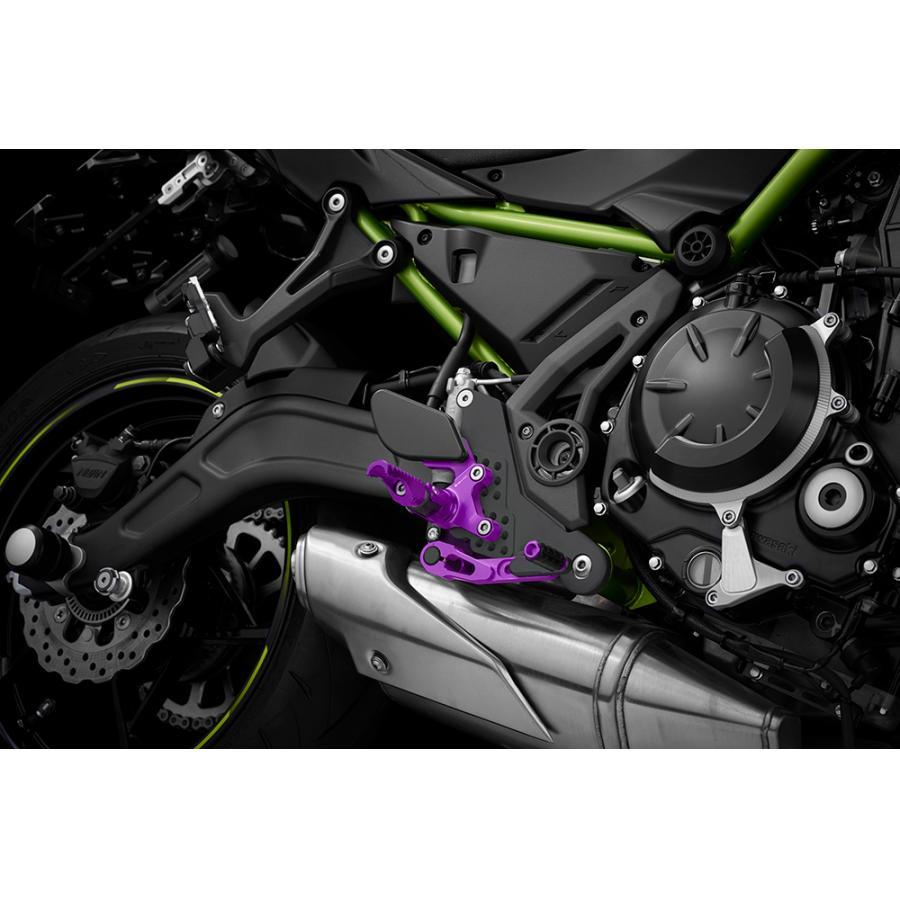 BIKERS（バイカーズ） バックステップ ニンジャ650 Ninja650 パープル