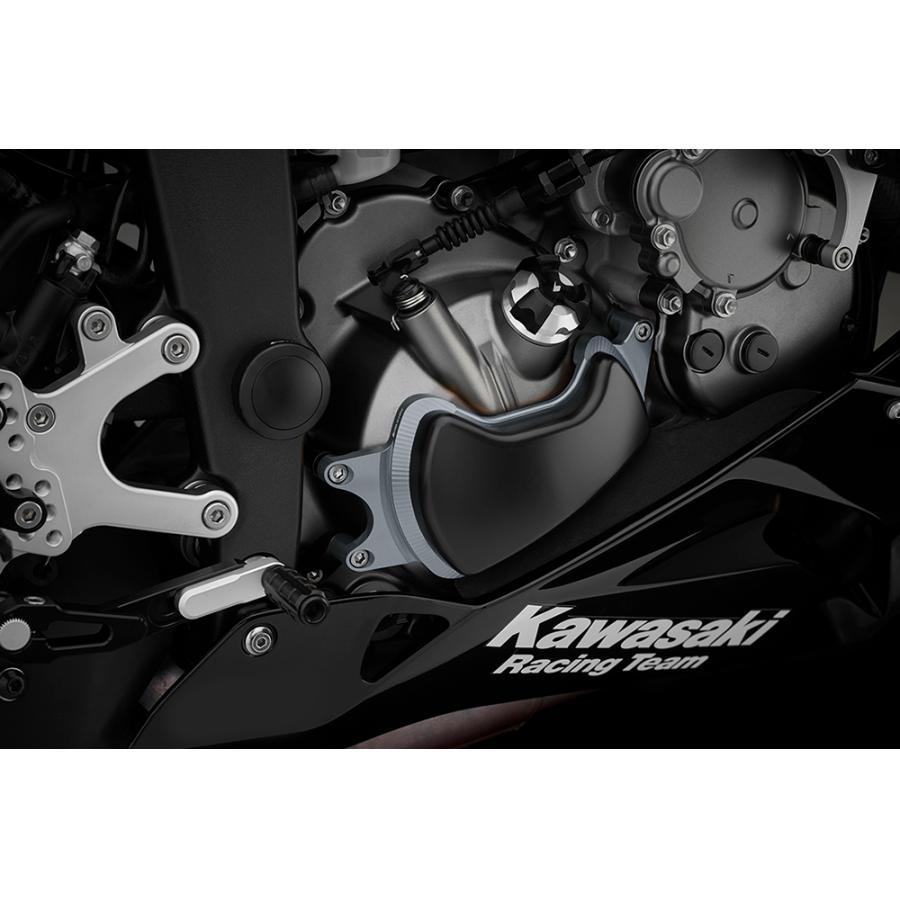 BIKERS（バイカーズ） エンジンガード 右側 ZX-6R グレー : バイク&車