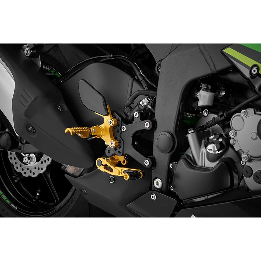 BIKERS（バイカーズ） バックステップ ZX-6R ライトゴールド : バイク