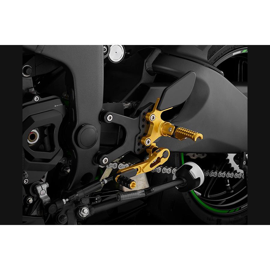 BIKERS（バイカーズ） バックステップ ZX-6R ライトゴールド : バイク
