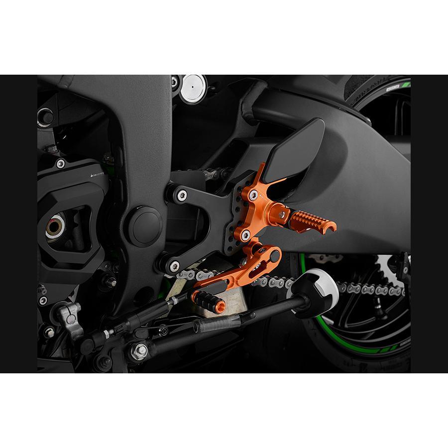BIKERS (バイカーズ) バックステップ ZX-6R オレンジゴールド : 4124 