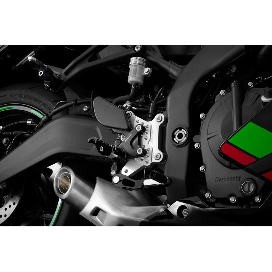 バック BIKERS (バイカーズ) バックステップ アルミ削り出し 可倒式