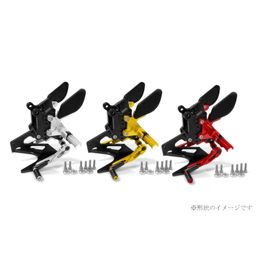 けーえぬ バック BIKERS（バイカーズ） バックステップ アルミ削り出し 可倒式ステップ