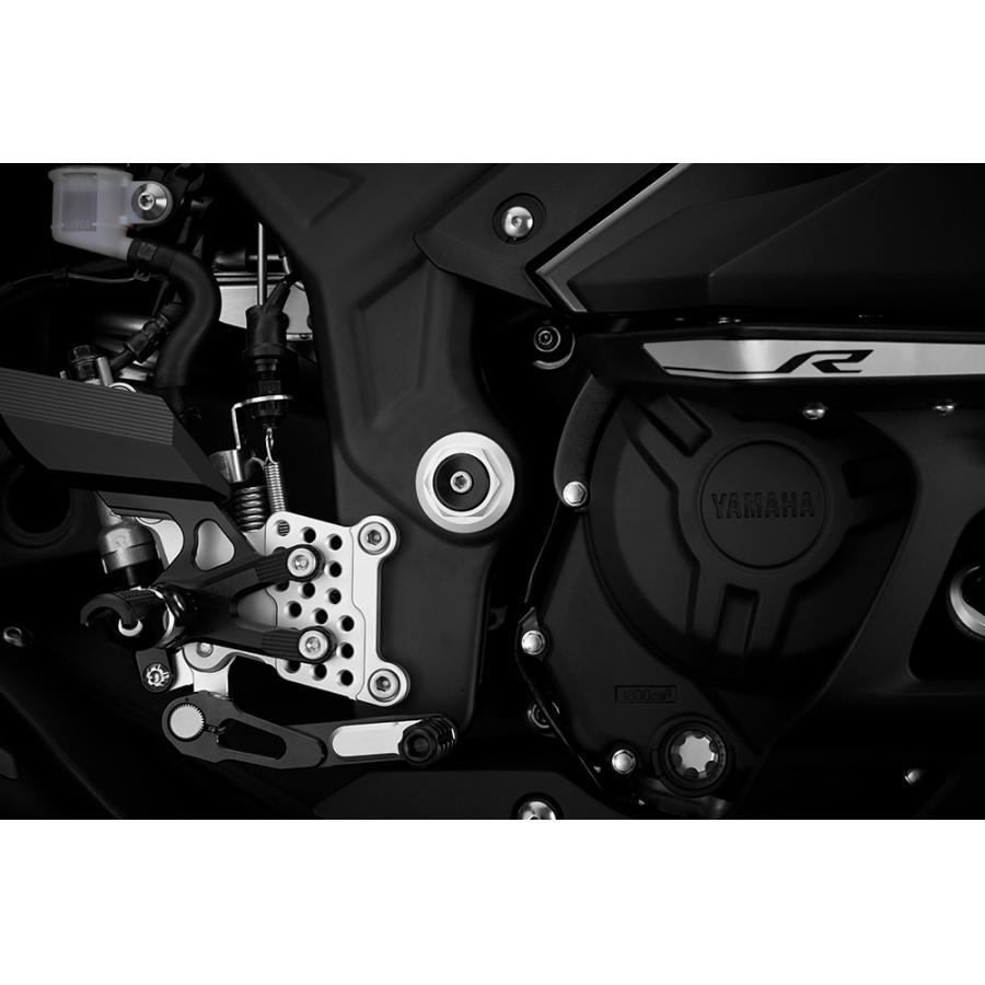 BIKERS(バイカーズ) フレームホールキャップ 2ケ ブラック YZF-R25/R3/MT-25/03｜plotonlinestore｜02