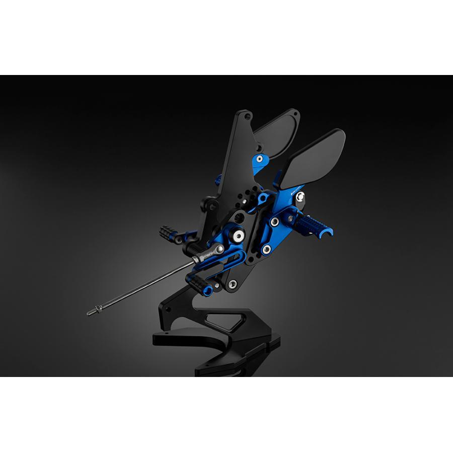 BIKERS (バイカーズ) バックステップ ブルー MT-07 Y0303-BLU : バイク