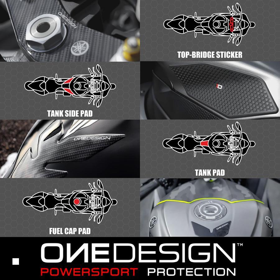 ONEDESIGN(ワンデザイン) HDRタンクサイドパッド ブラック ONEDESIGN(ワンデザイン) HDRタンクサイドパッド ブラック