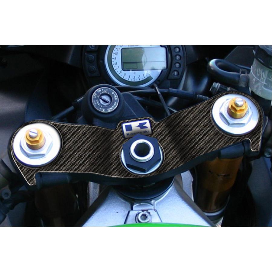 ONEDESIGN(ワンデザイン) トップブリッジステッカー カーボン柄 ZX-6R