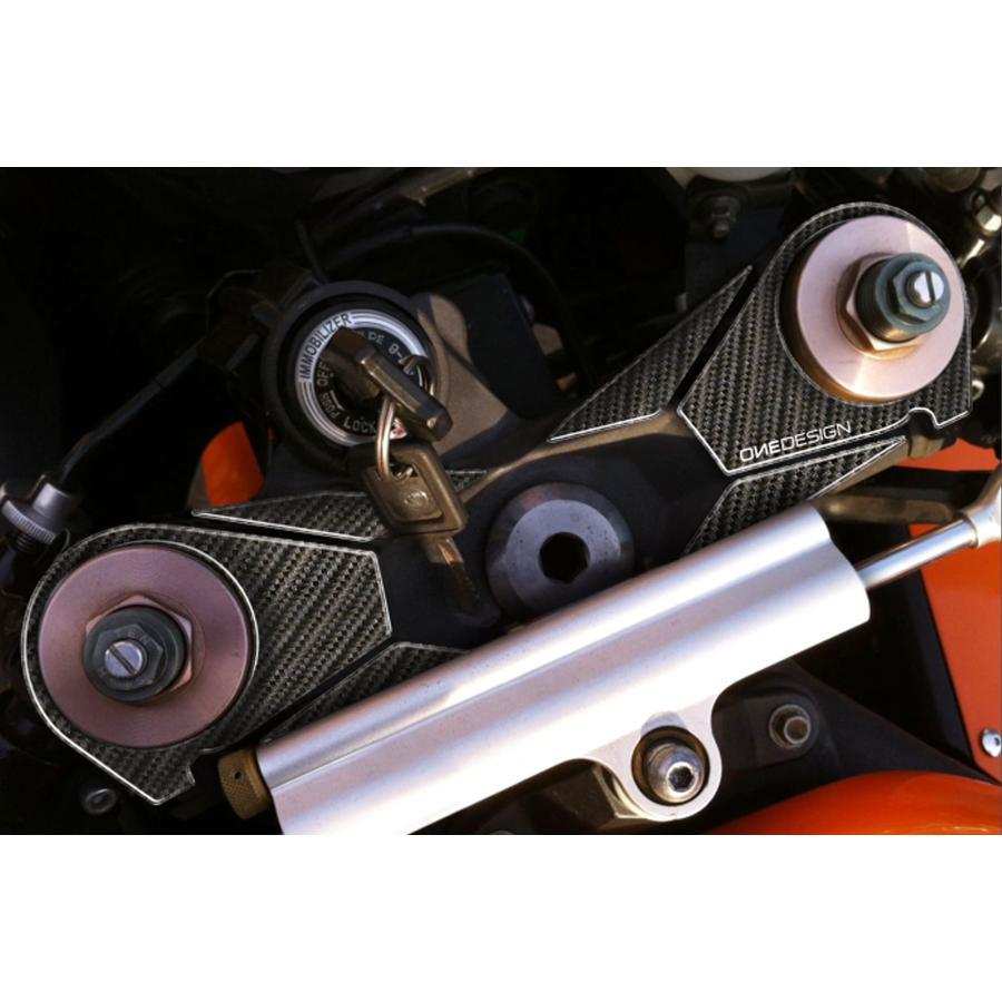 ONEDESIGN(ワンデザイン) トップブリッジステッカー カーボン柄