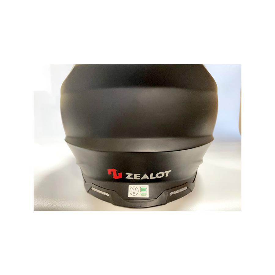 ZEALOT(ジーロット) MadJumperII(マッドジャンパー2) ヘルメット SOLID XL マットブラック MJ0018/XL｜plotonlinestore｜02