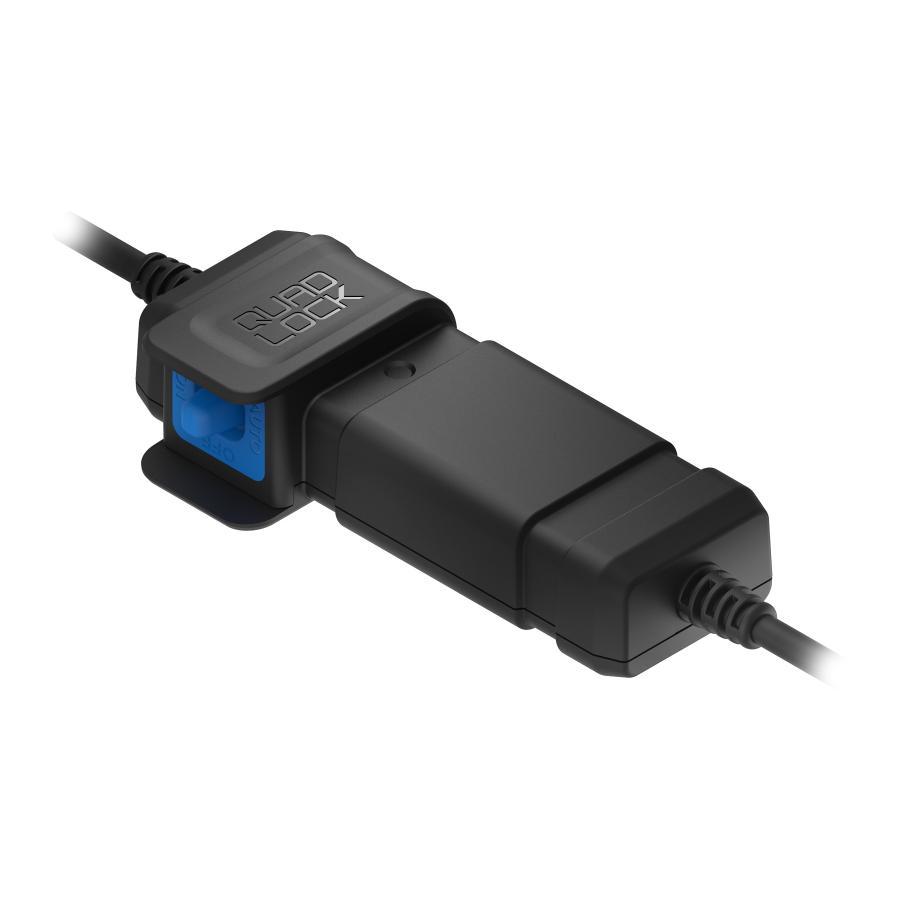 Quad Lock (クアッドロック) 防水12V-USBスマートアダプター QLA-PBX