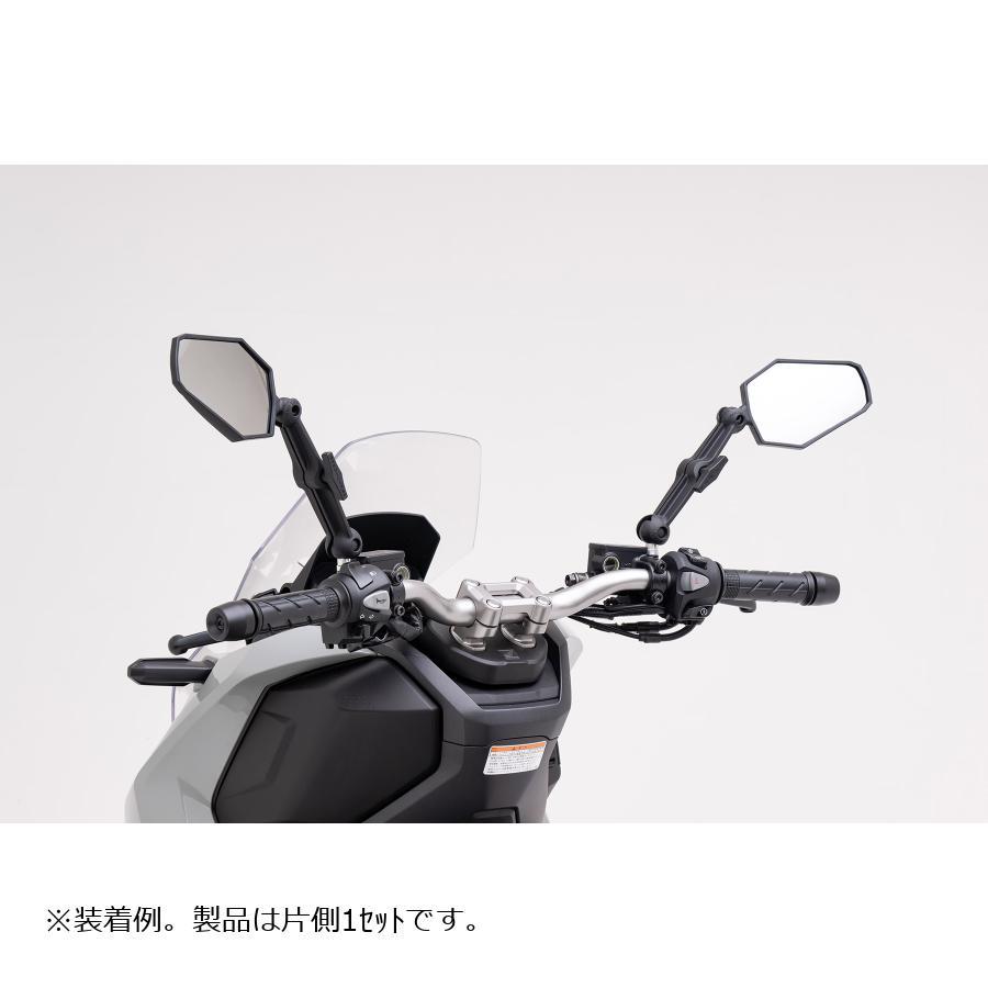ダブルテイクミラー アドベンチャーミラーキット片側 6.0インチアーム