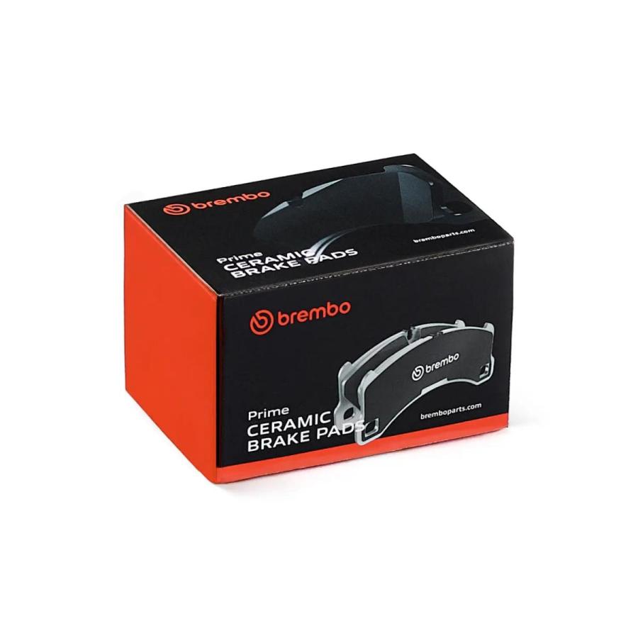 brembo (ブレンボ) 4リン プライムセラミックブレーキパッド 純正互換・低ダストタイプ リア左右セット P50 091N