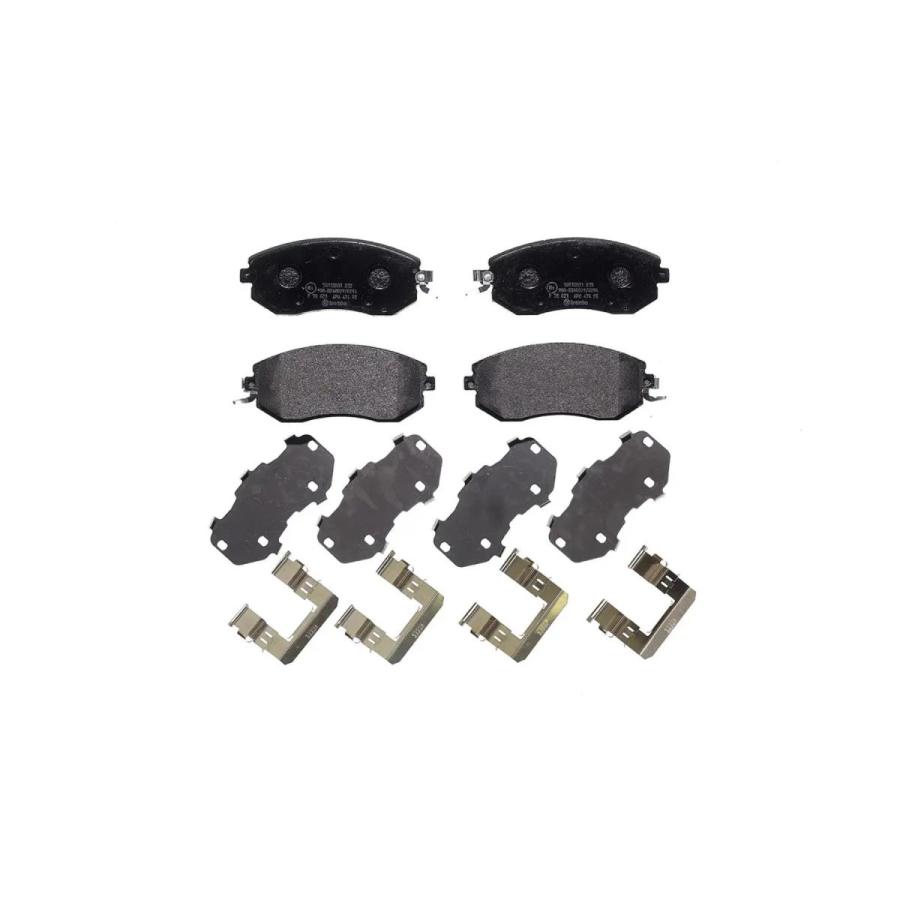 brembo (ブレンボ) 4輪 プライムブレーキパッド 純正互換タイプ