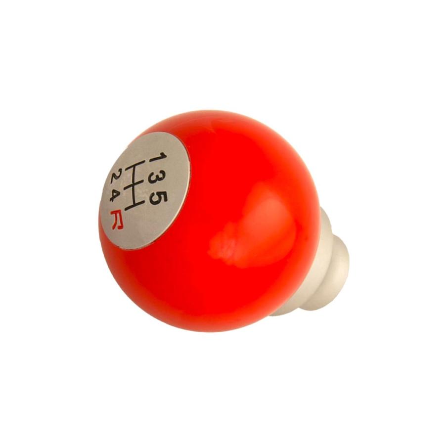 ILモータースポーツ (アイエルモータースポーツ) シフトノブ ボールタイプ レッド/シルバー 5速 NA6CE/NA8C/NB6C/NB8C NAB-301634 | 