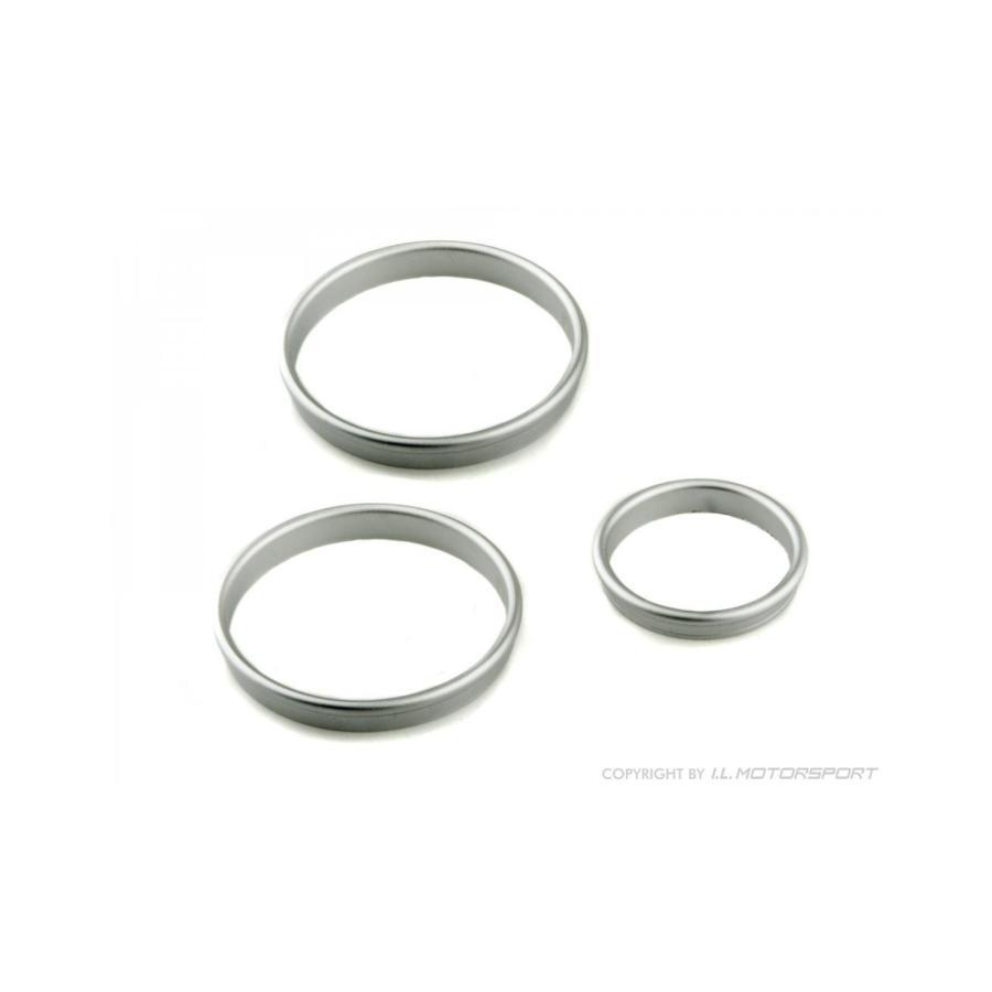 ILモータースポーツ (アイエルモータースポーツ) エアコンダイヤルトリムカバー シルバー NB6C/NB8C NB0-0132E | 