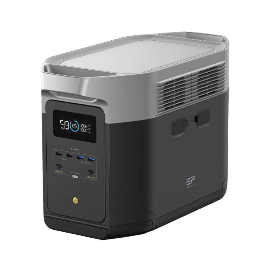 ECOFLOW エコフロー DELTA2 Max ポータブル電源 容量2048Wh DELTA2MAX