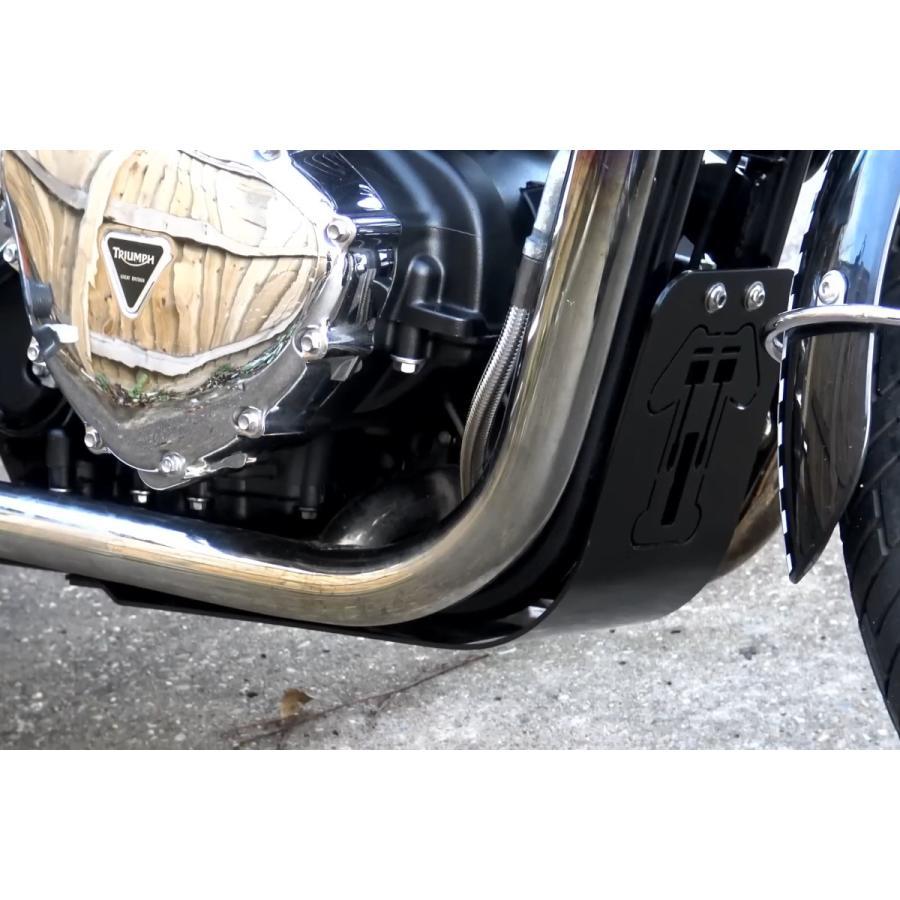 モートーン アンダーガード ブラック 空冷 T100 Scrambler Thruxton CBT-T-001 |  | 03