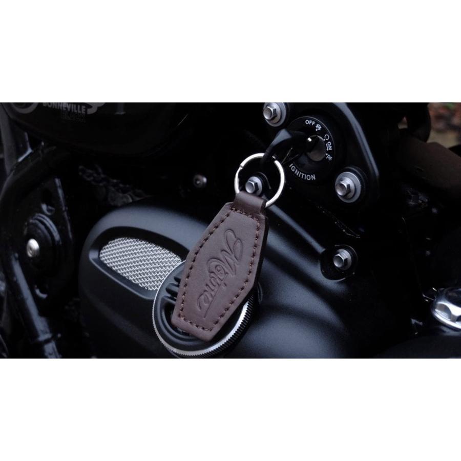 Motone(モートーン) レザーキーホルダー ブラウン KEYFOB1 |  | 06
