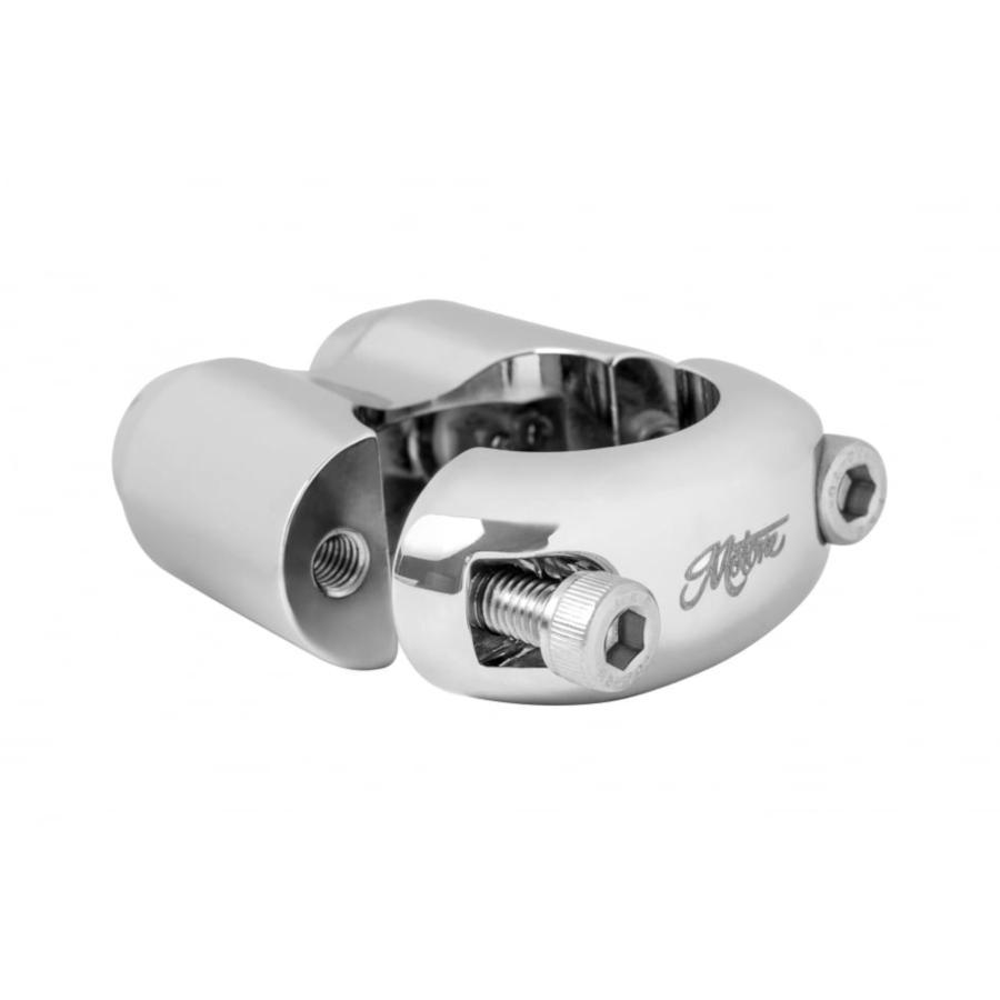 Motone(モートーン) プッシュスイッチ 2ボタン クローム 22mmハンドル用 MME003の画像
