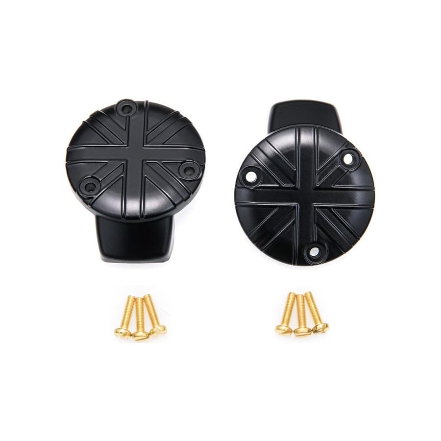 ボンネビルt120 スロットルボディカバークラッチバッジのセット