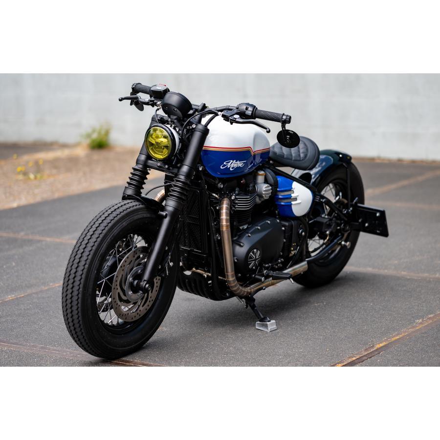 Motone(モートーン) スロットルボディカバー リブ ブラスト T120 スラクストン Thruxton1200/R/RS Bobber MMU056_5