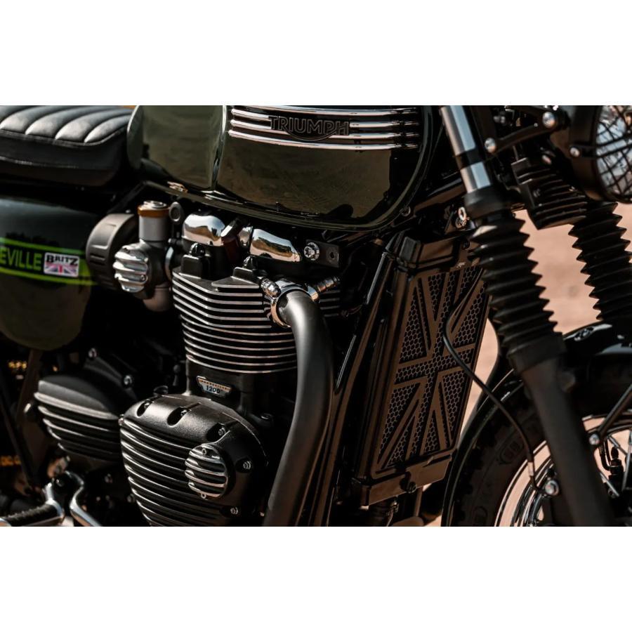 Motone(モートーン) エキゾーストクランプ ステルス ポリッシュ T100